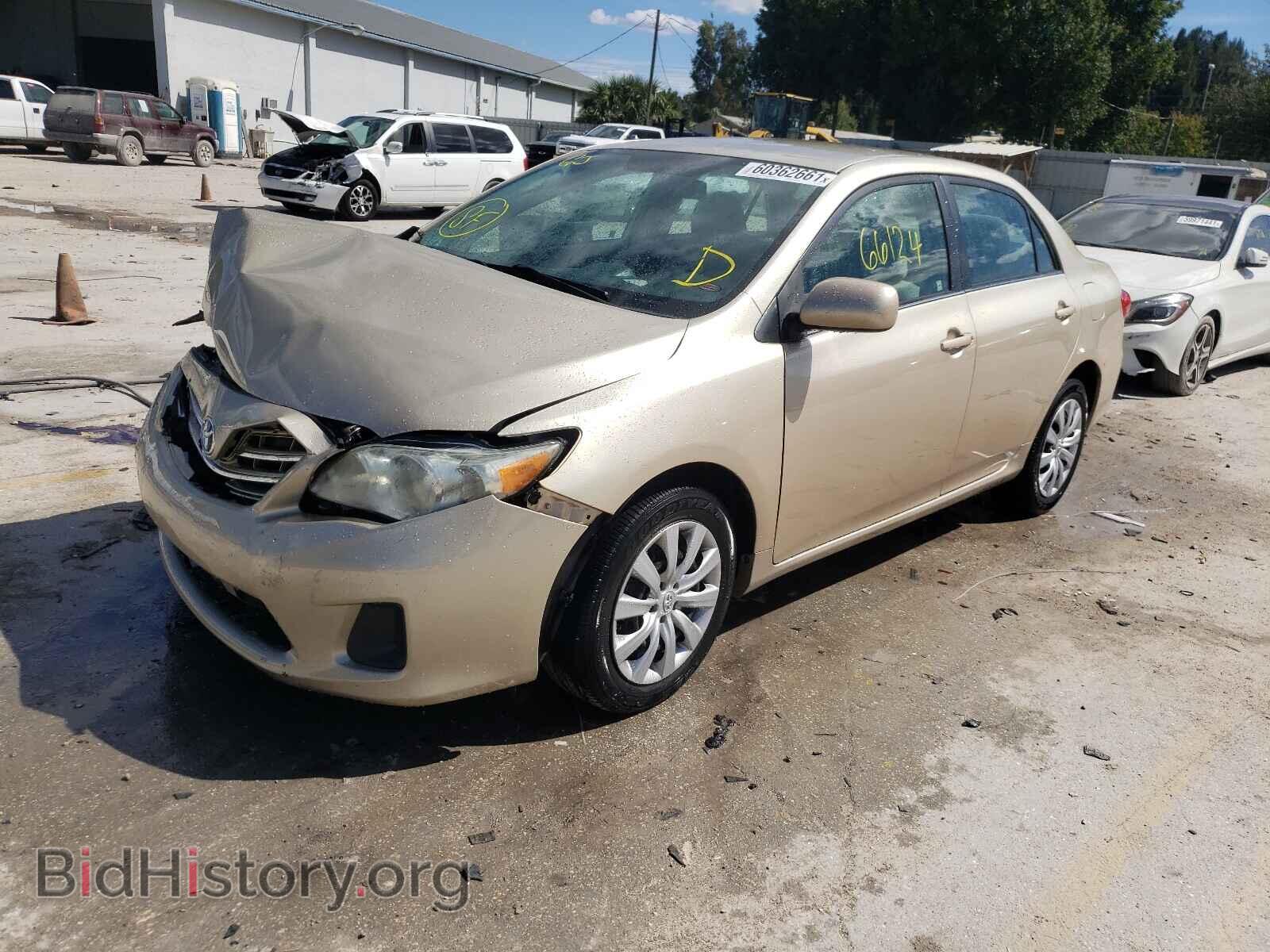 2013 TOYOTA COROLLA - VIN: 2T1BU4EE7DC958167 - Фото 2