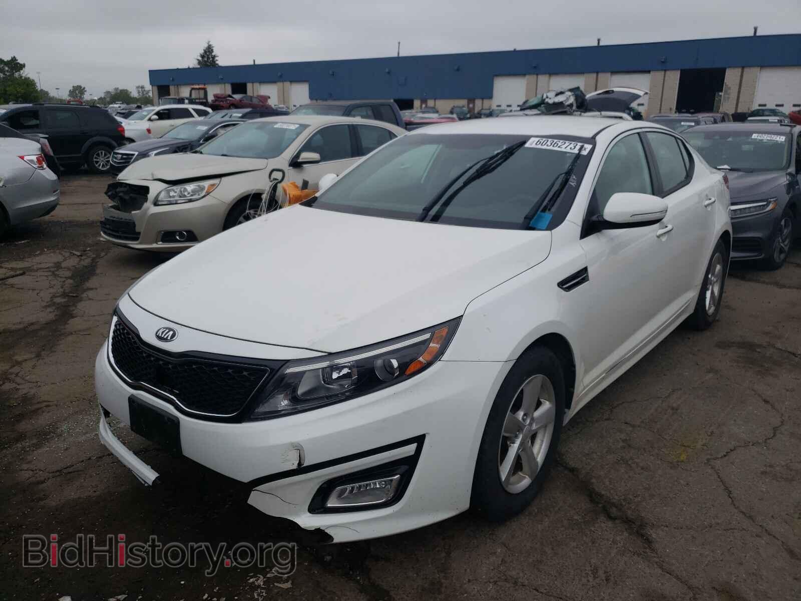 2015 KIA OPTIMA - VIN: KNAGM4A75F5545867 - Фото 2