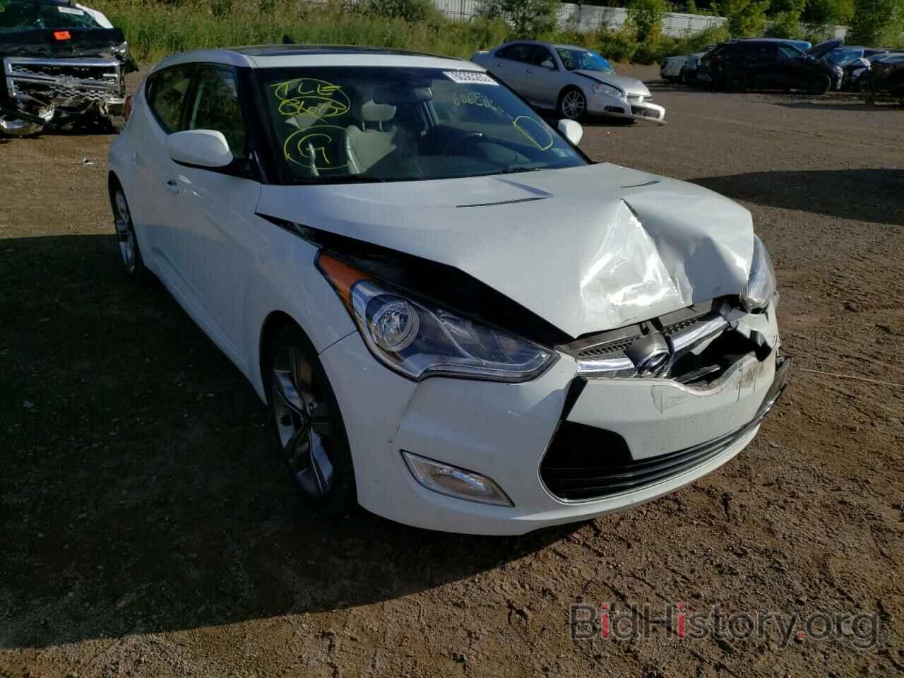 Photo KMHTC6AD4CU073020 - HYUNDAI VELOSTER 2012