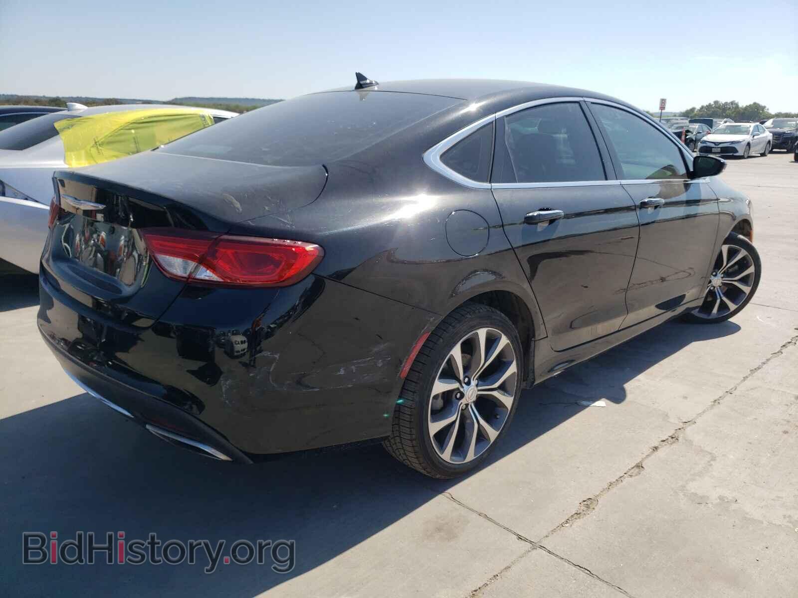 2015 CHRYSLER 200 - VIN: 1C3CCCCGXFN501900 - Фото 4