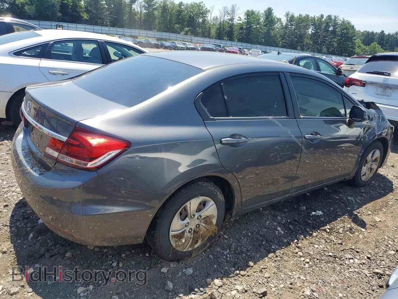 2013 HONDA CIVIC - VIN: 2HGFB2F51DH570952 - Фото 3