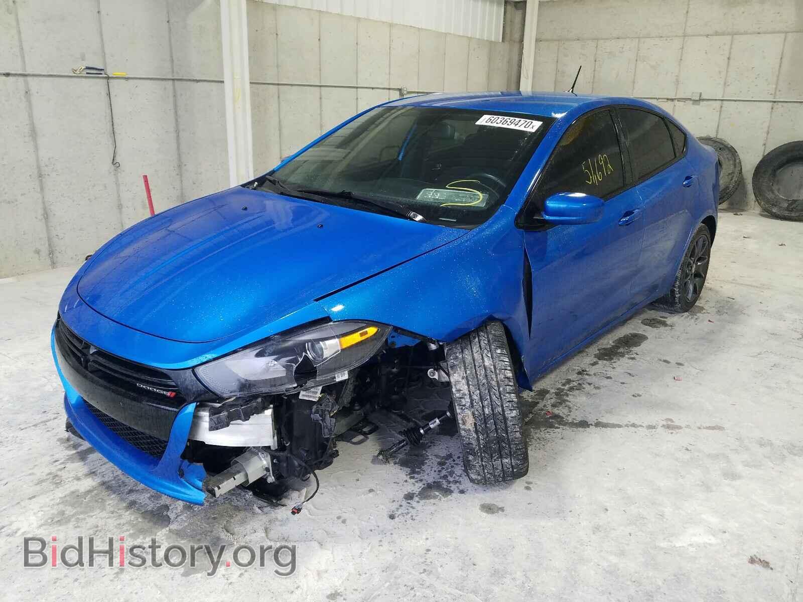 2016 DODGE DART - VIN: 1C3CDFBBXGD531152 - Фото 2