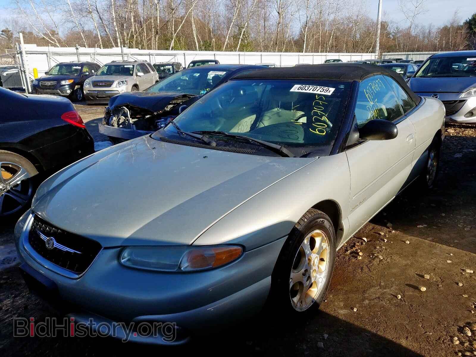 1999 CHRYSLER SEBRING - VIN: 3C3EL55H5XT557660 - Фото 2