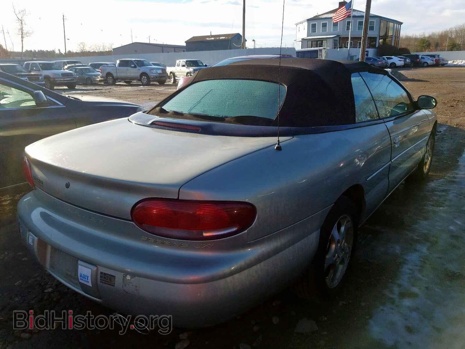 1999 CHRYSLER SEBRING - VIN: 3C3EL55H5XT557660 - Фото 4