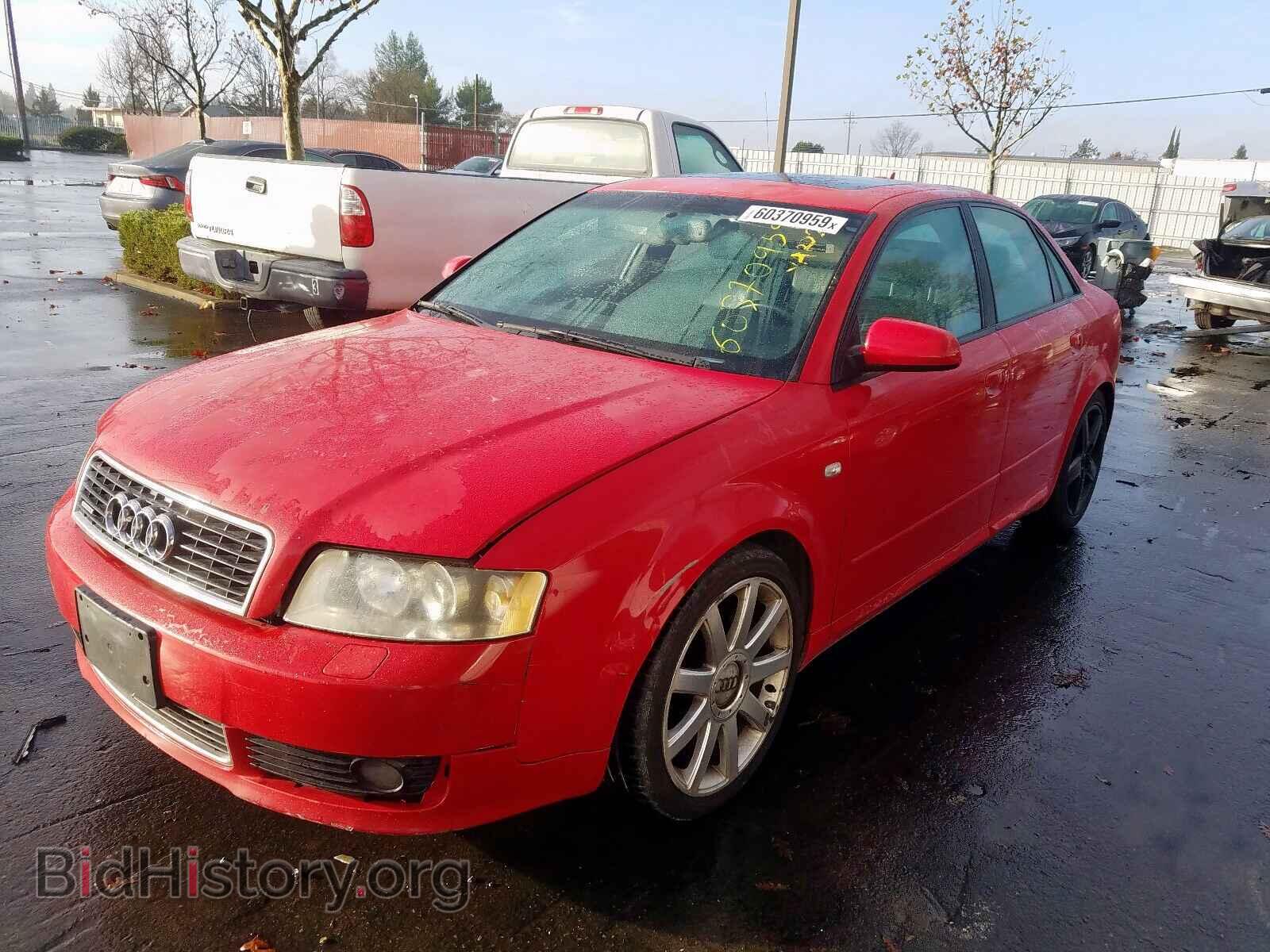 2005 AUDI A4 - VIN: WAULC68E45A075113 - Фото 2