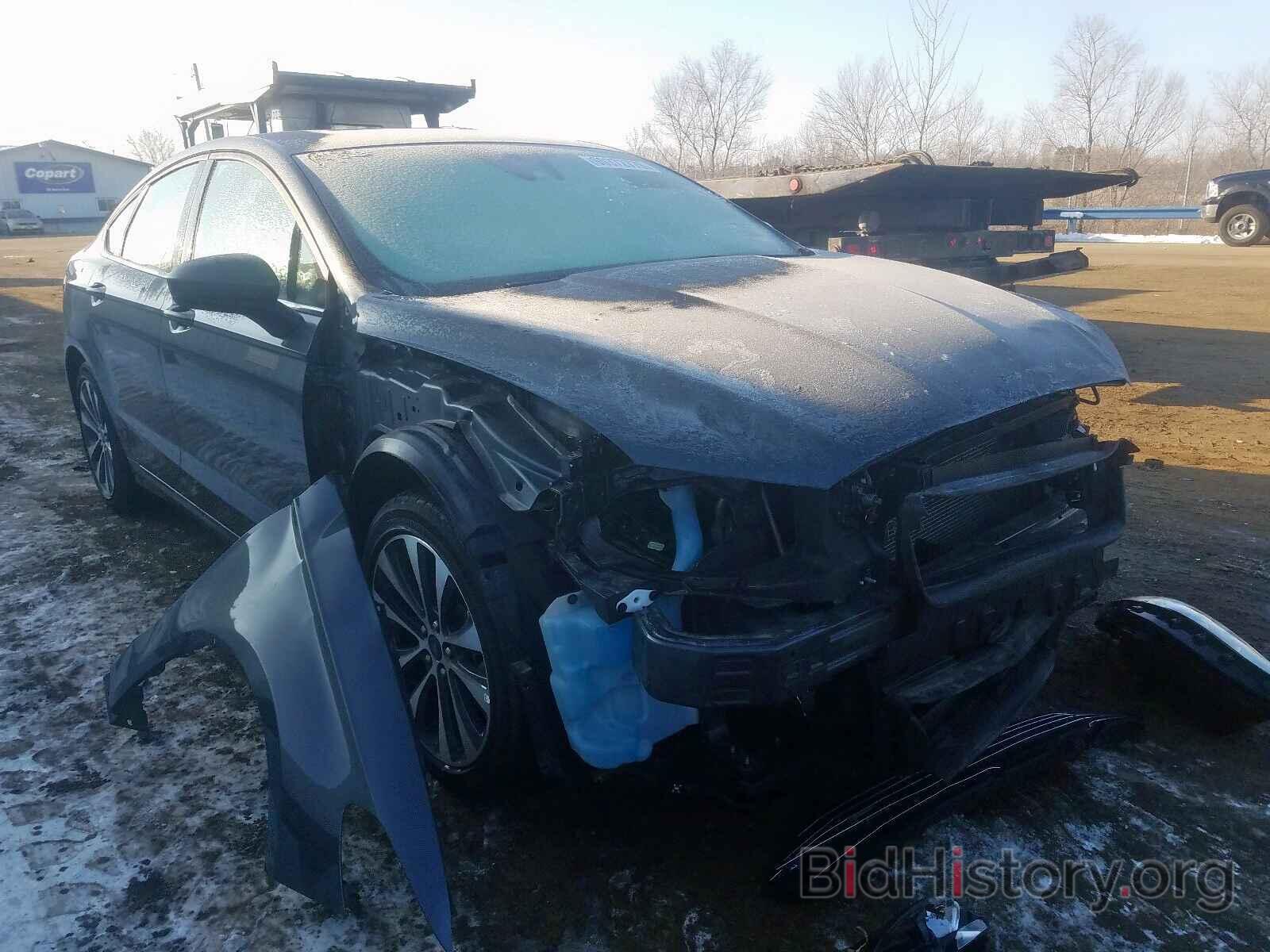 Photo 3FA6P0T93KR217258 - FORD FUSION SE 2019