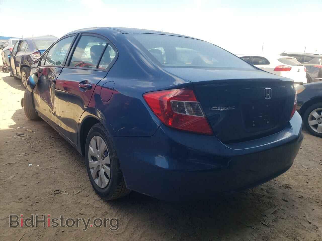 2012 HONDA CIVIC - VIN: 2HGFB2F54CH535742 - Фото 3