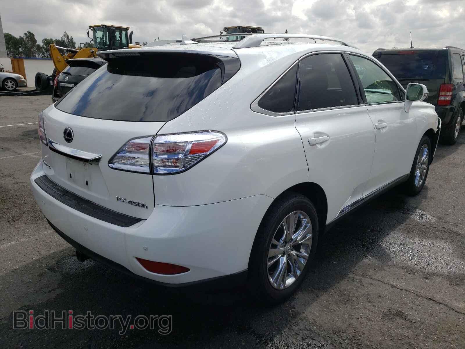 2010 LEXUS RX450 - VIN: JTJBC1BA8A2018132 - Фото 4