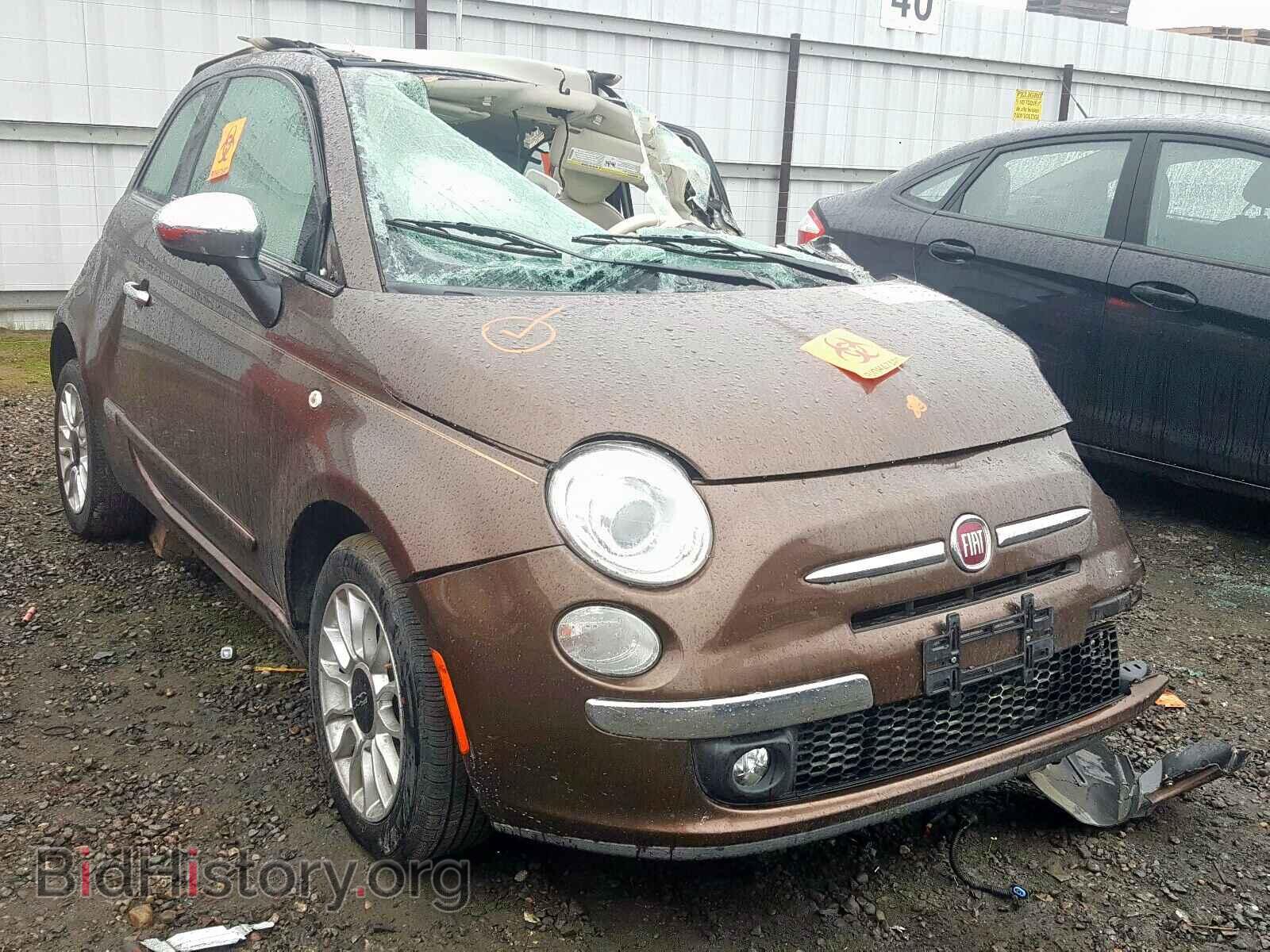 Фотография 3C3CFFER0CT127543 - FIAT 500 2012