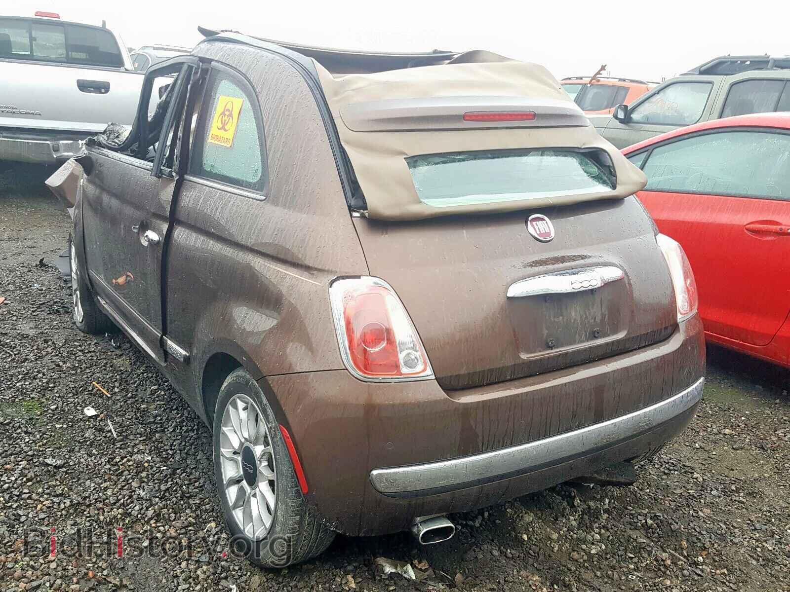 2012 FIAT 500 - VIN: 3C3CFFER0CT127543 - Фото 3