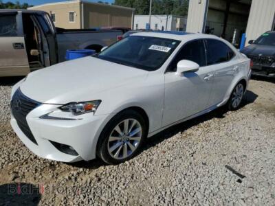 2015 Lexus IS 250, белый — VIN JTHBF1D21F5066186, Copart