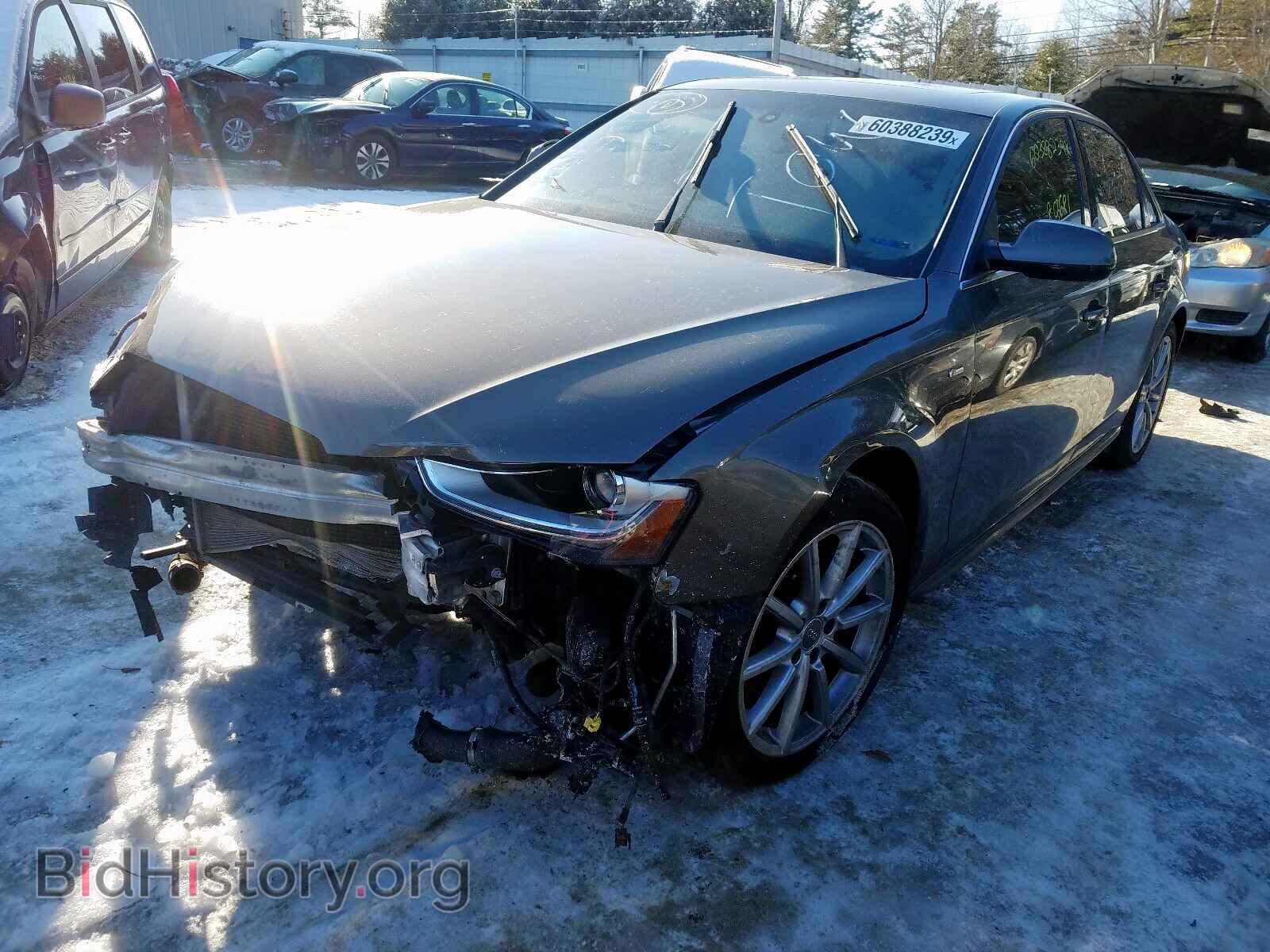 2014 AUDI A4 - VIN: WAUFFAFL9EN017998 - Фото 2