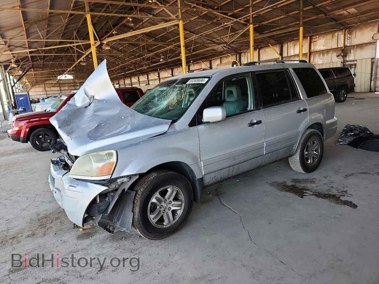 Photo 5FNYF18575B044481 - HONDA PILOT 2005