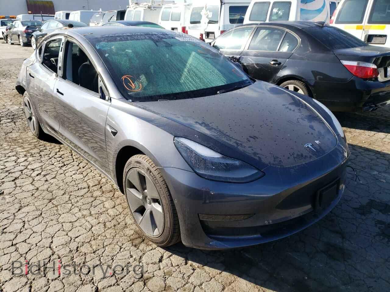 Photo 5YJ3E1EA0MF095771 - TESLA MODEL 3 2021