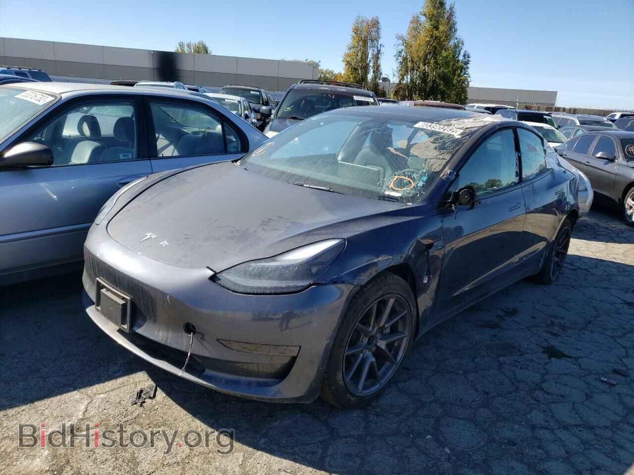 2021 TESLA MODEL 3 - VIN: 5YJ3E1EA0MF095771 - Фото 2