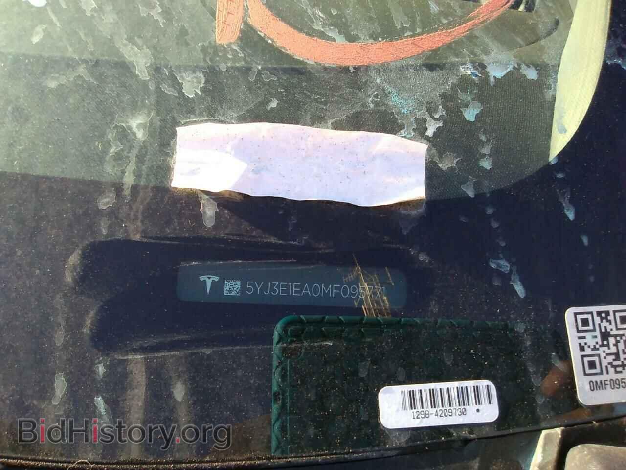 2021 TESLA MODEL 3 - VIN: 5YJ3E1EA0MF095771 - Фото 10