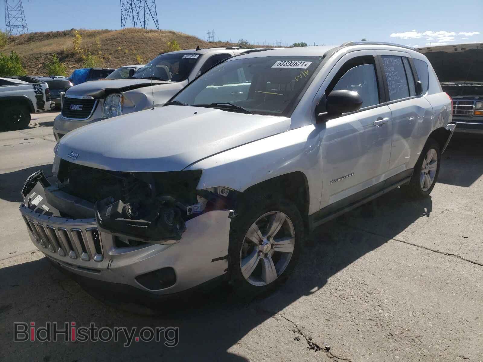 2011 JEEP COMPASS - VIN: 1J4NF1FB9BD248448 - Фото 2