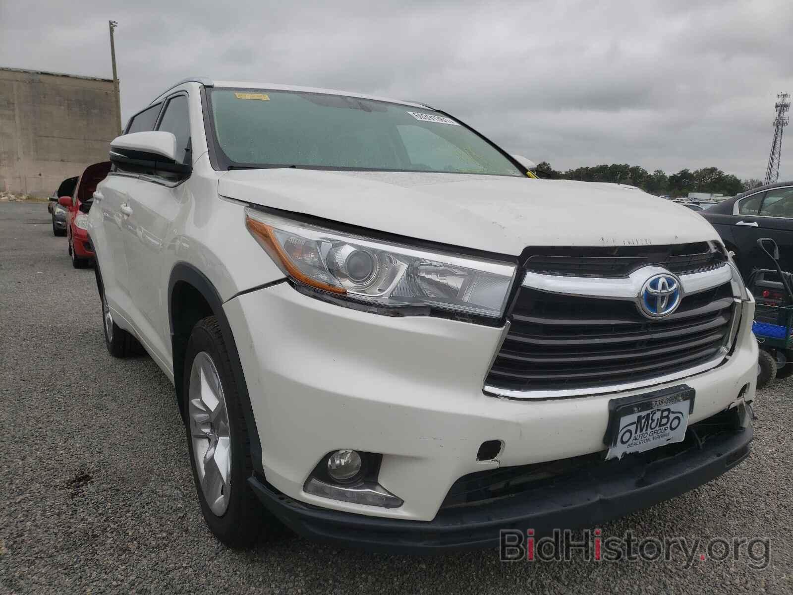 Фотография 5TDDCRFHXFS009451 - TOYOTA HIGHLANDER 2015