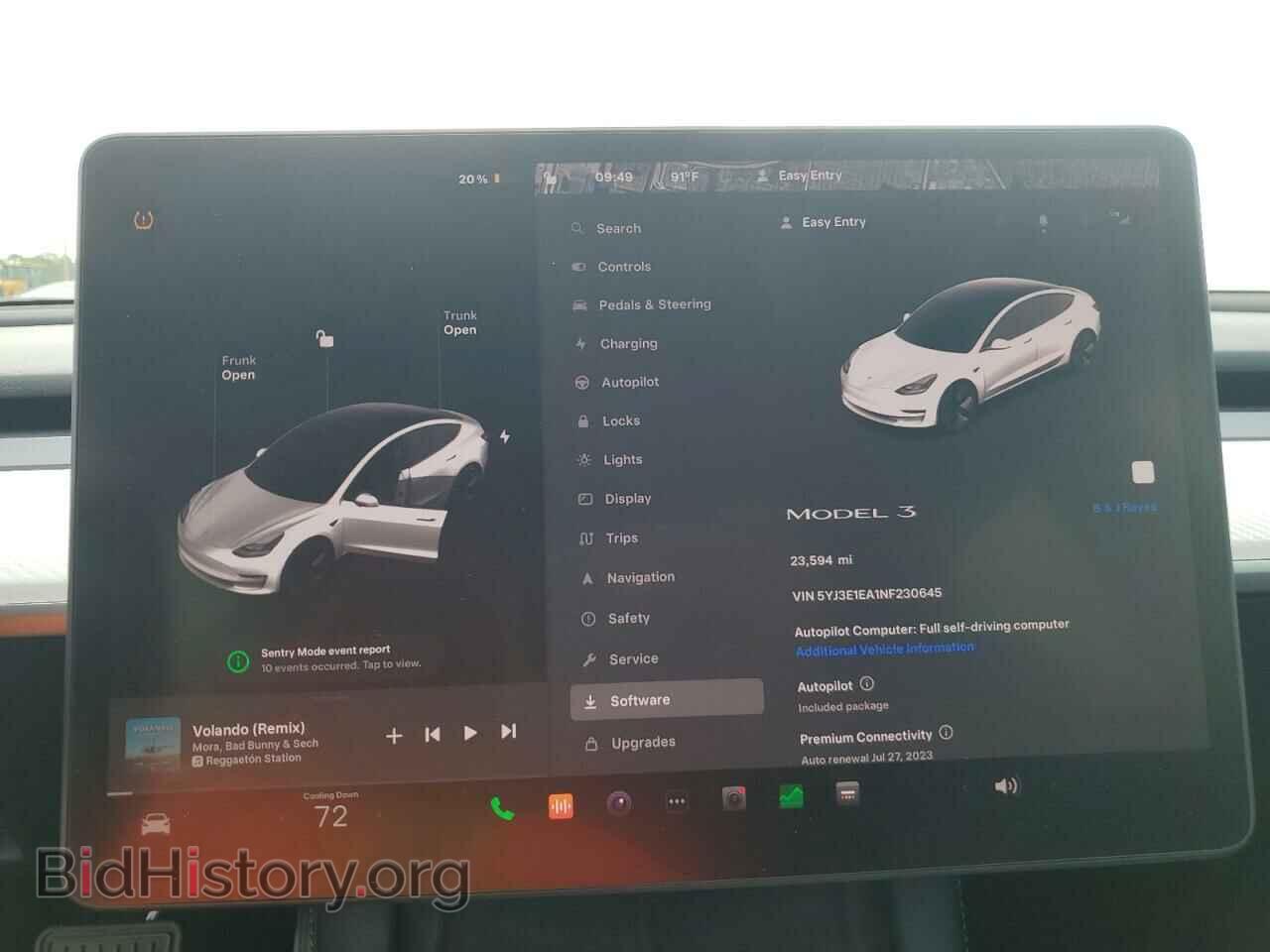 2022 TESLA MODEL 3 - VIN: 5YJ3E1EA1NF230645 - Photo 9
