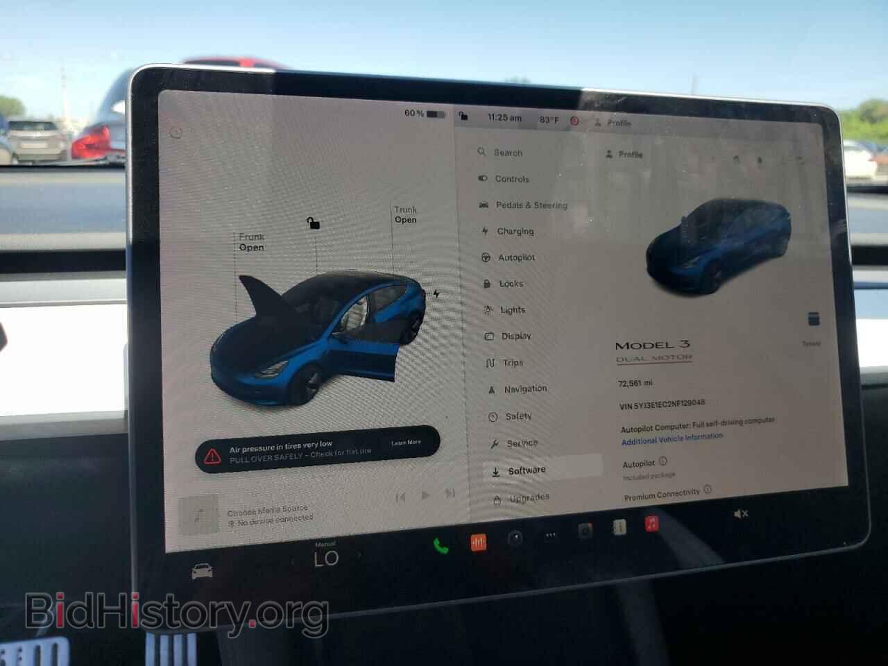 2022 TESLA MODEL 3 - VIN: 5YJ3E1EC2NF129048 - Фото 9