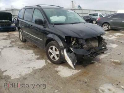 2010 Dodge CARAVAN Grand Cara, black — VIN 2D4RN5D13AR231879, Copart
