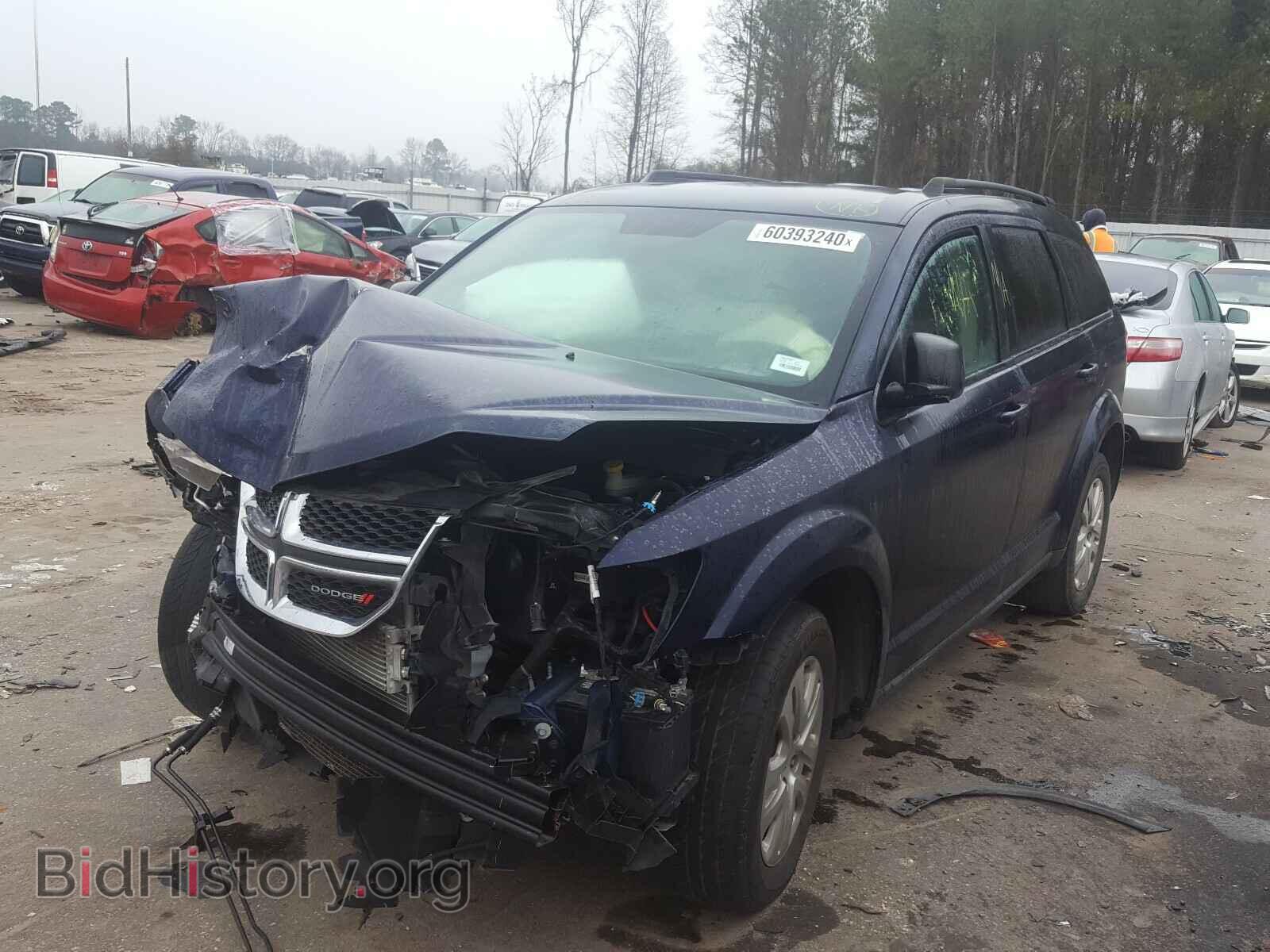 2017 DODGE JOURNEY - VIN: 3C4PDCAB2HT507243 - Фото 2
