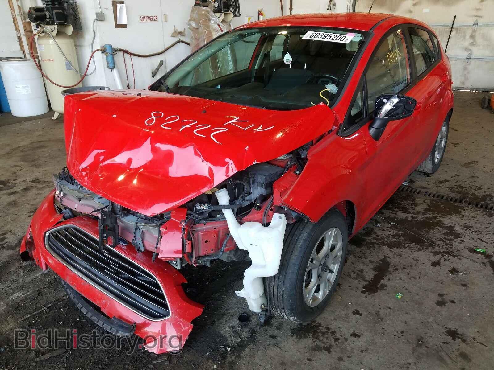 2014 FORD FIESTA - VIN: 3FADP4EJXEM196531 - Фото 2