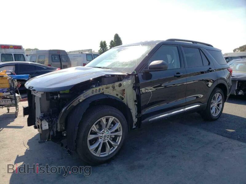 2023 Ford EXPLORER Explorer X (VIN 1FMSK8DHXPGB05658) — photo 1 of 13, Copart, damage: front end