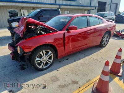 2013 Dodge CHARGER SXT, red — VIN 2C3CDXJG1DH545748, Copart