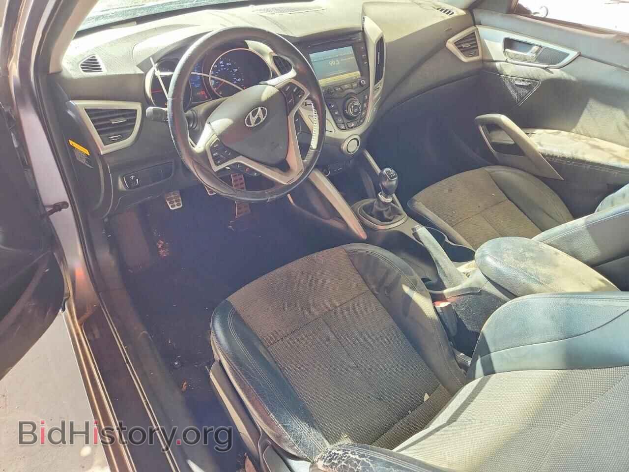 2013 HYUNDAI VELOSTER - VIN: KMHTC6AD1DU179264 - Фото 8