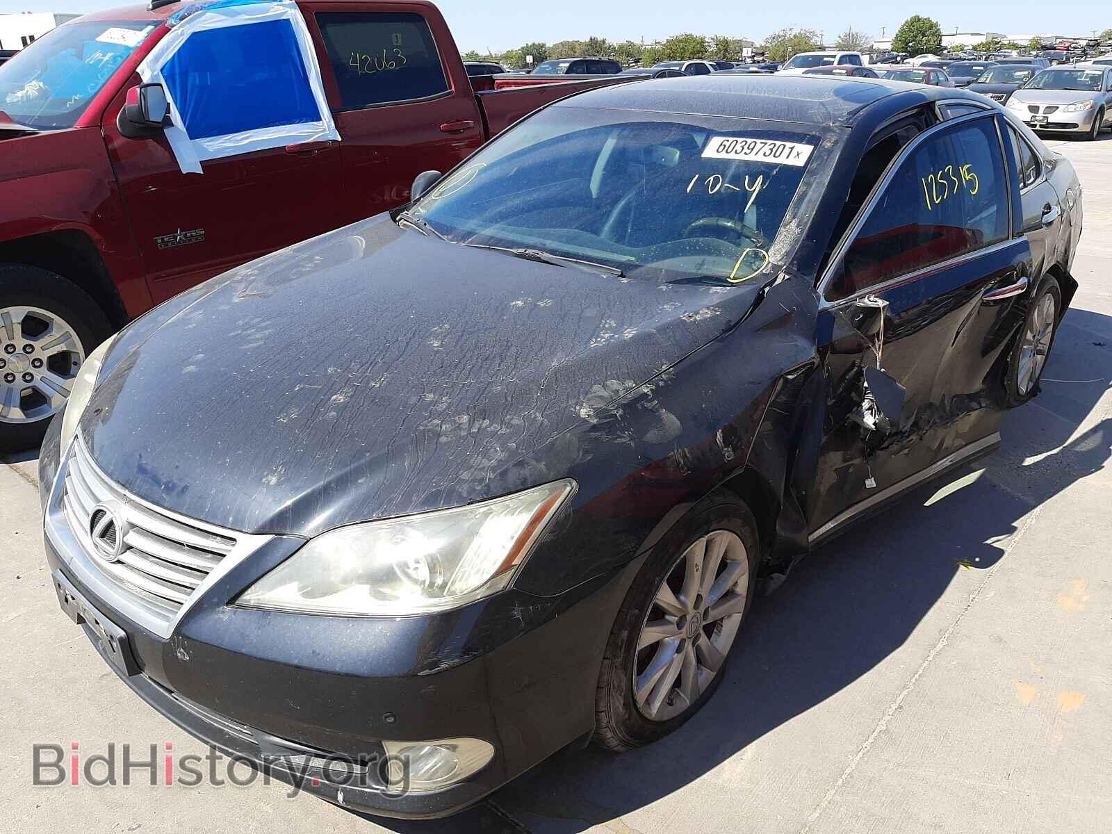2010 LEXUS ES350 - VIN: JTHBK1EG2A2346571 - Фото 2