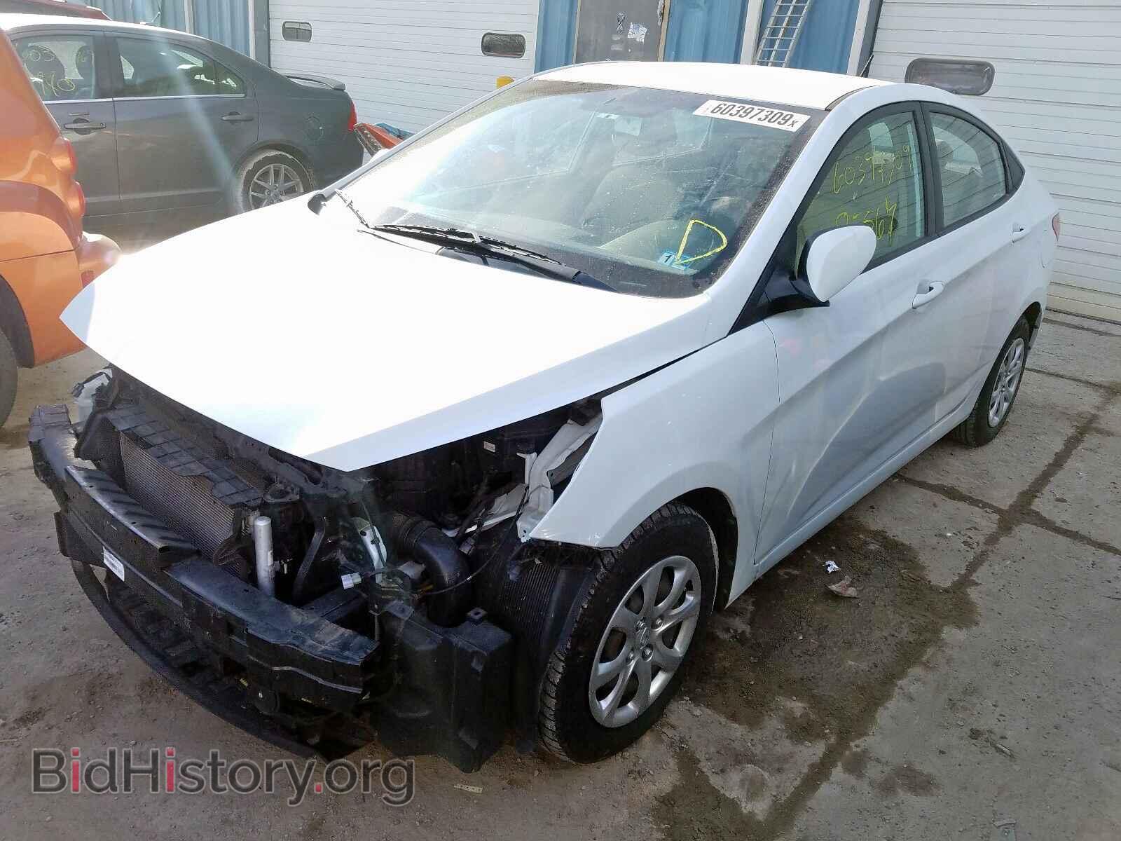 2014 HYUNDAI ACCENT - VIN: KMHCT4AE6EU710246 - Фото 2