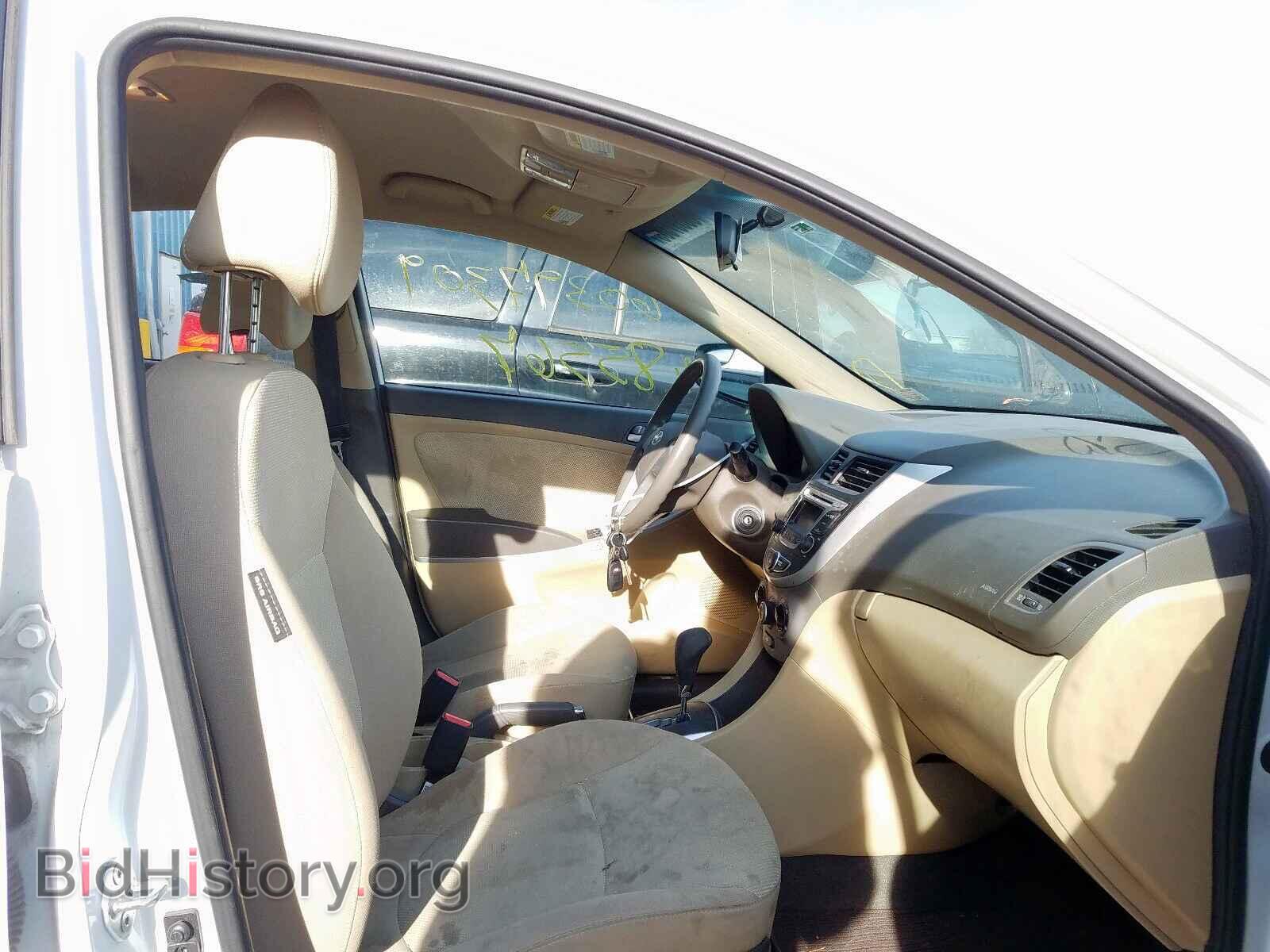 2014 HYUNDAI ACCENT - VIN: KMHCT4AE6EU710246 - Фото 5