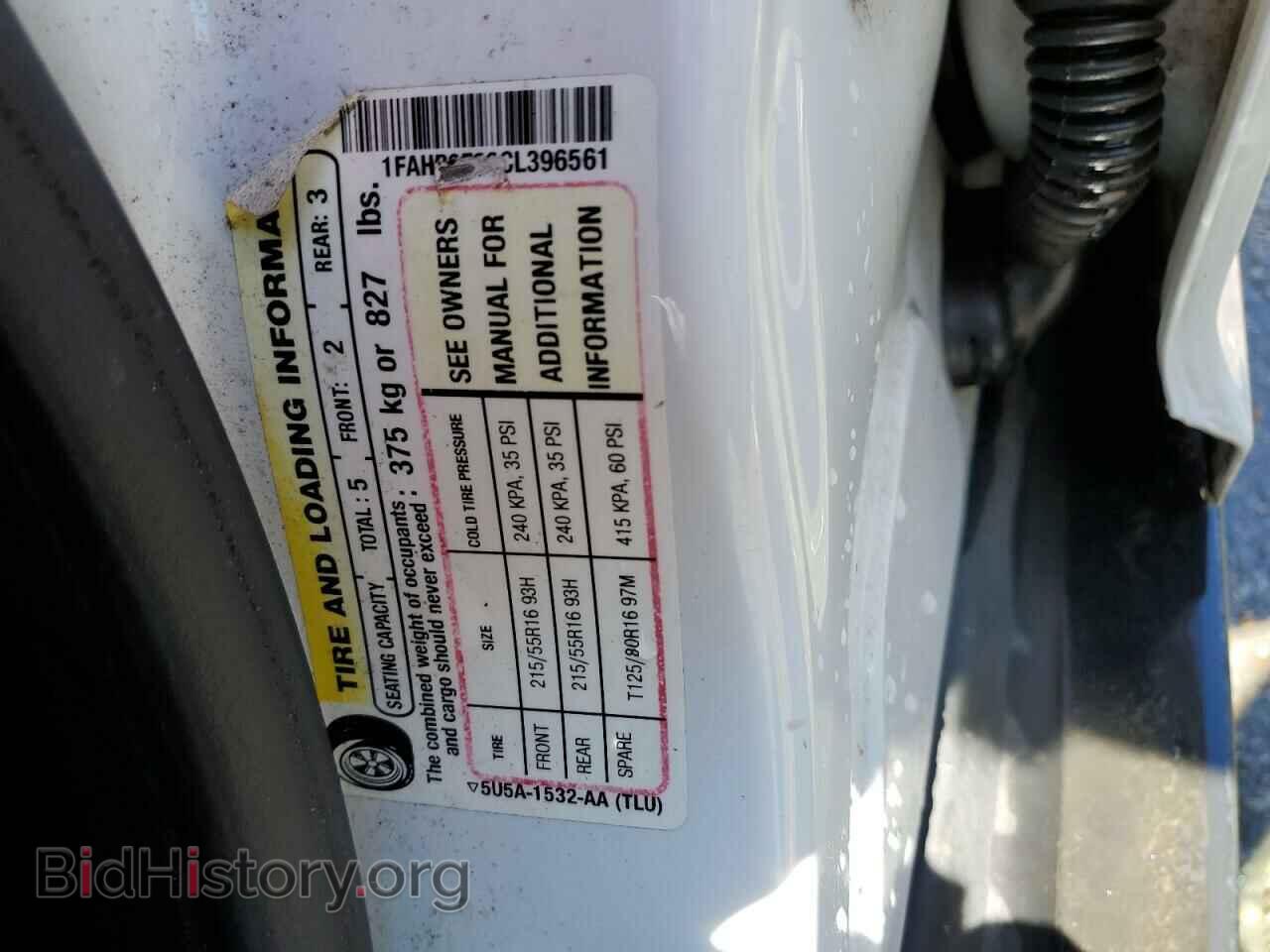 2012 FORD FOCUS - VIN: 1FAHP3F29CL396561 - Фото 10
