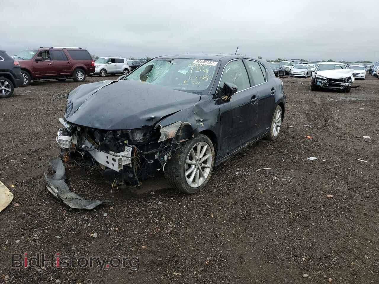 2012 LEXUS CT 200 - VIN: JTHKD5BH1C2074435 - Фото 2