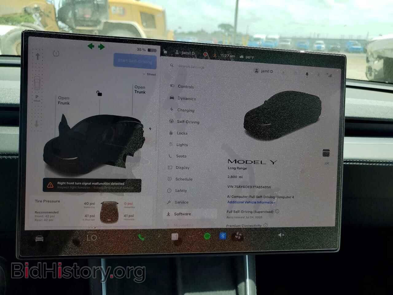 2026 TESLA MODEL Y - VIN: 7SAYGDED7TA654856 - Photo 9