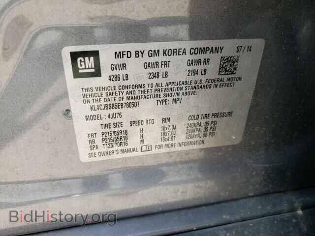 2014 BUICK ENCORE - VIN: KL4CJBSB5EB780507 - Photo 13
