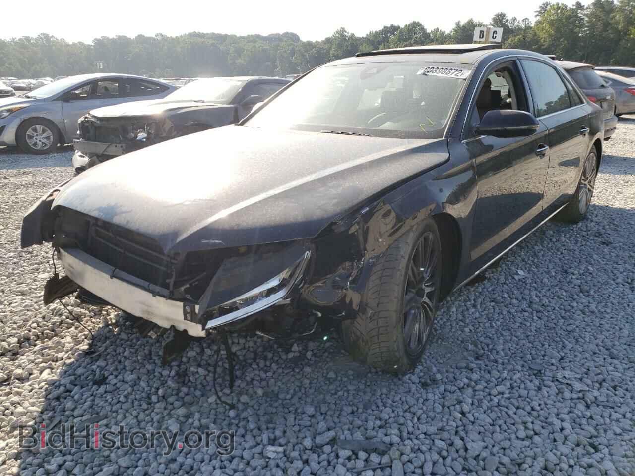 2011 AUDI A8 - VIN: WAURVAFD0BN004545 - Фото 2