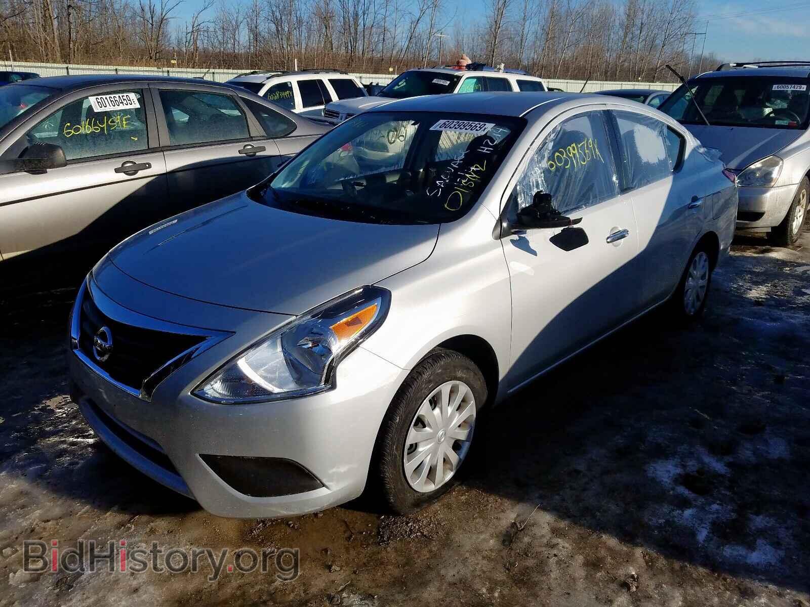 2019 NISSAN VERSA - VIN: 3N1CN7AP1KL857441 - Фото 2