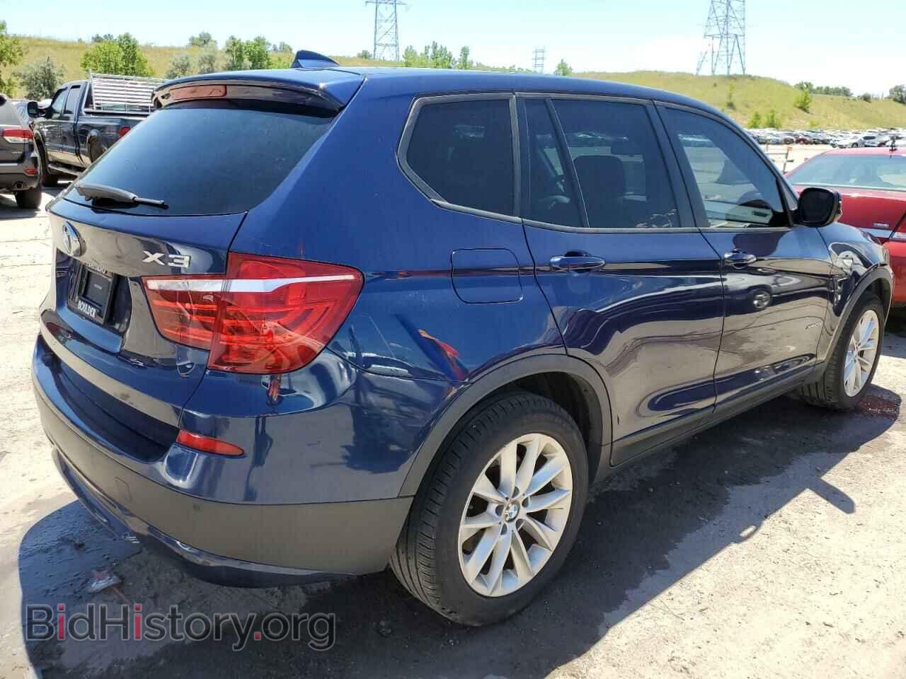 2014 BMW X3 - VIN: 5UXWX9C57E0D26663 - Фото 3