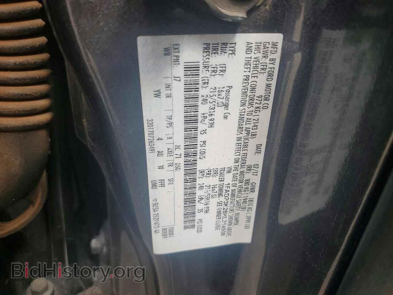 2017 FORD FOCUS - VIN: 1FADP3K28HL314508 - Photo 12