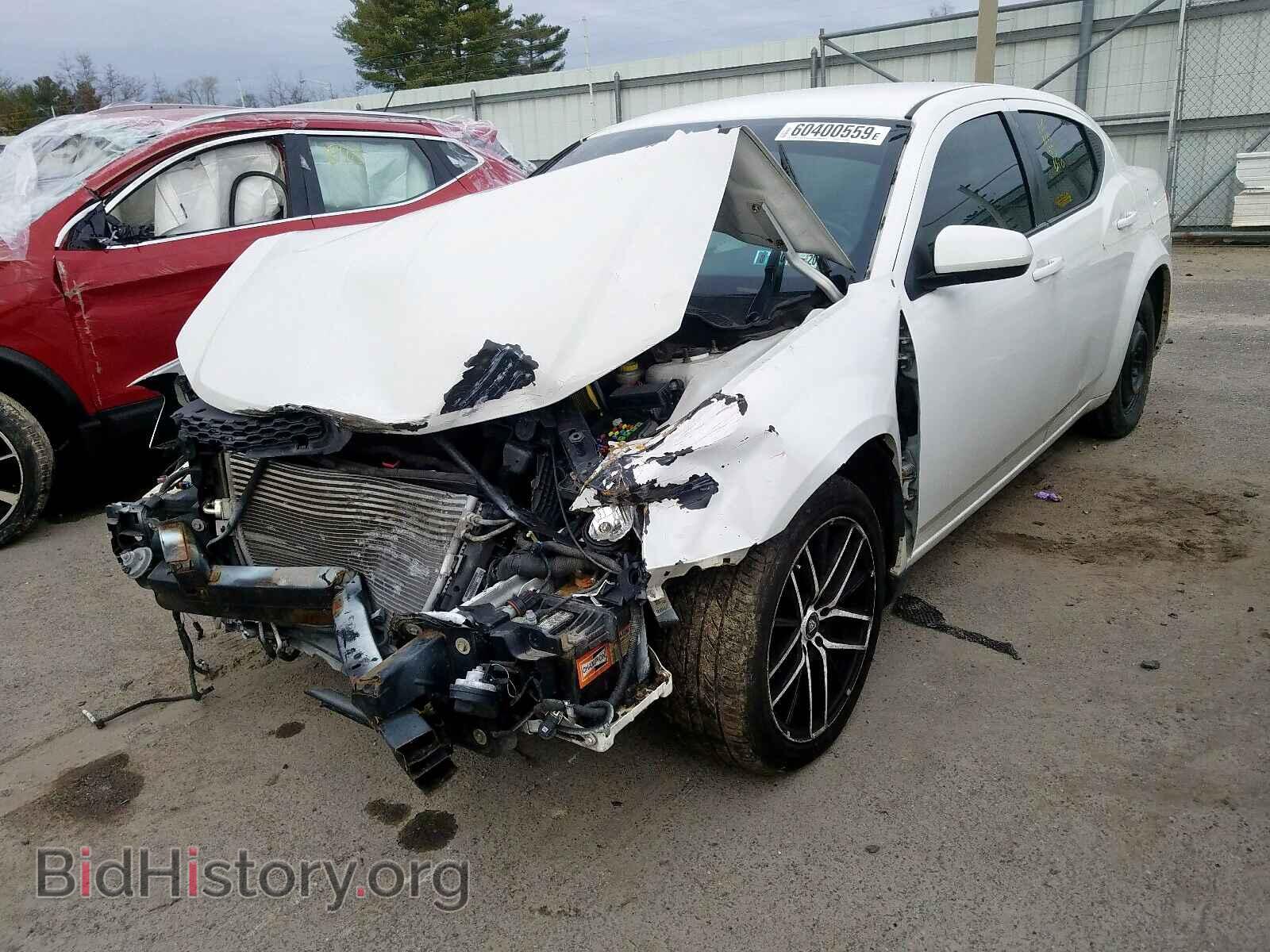 2011 DODGE AVENGER - VIN: 1B3BD2FB2BN549126 - Фото 2
