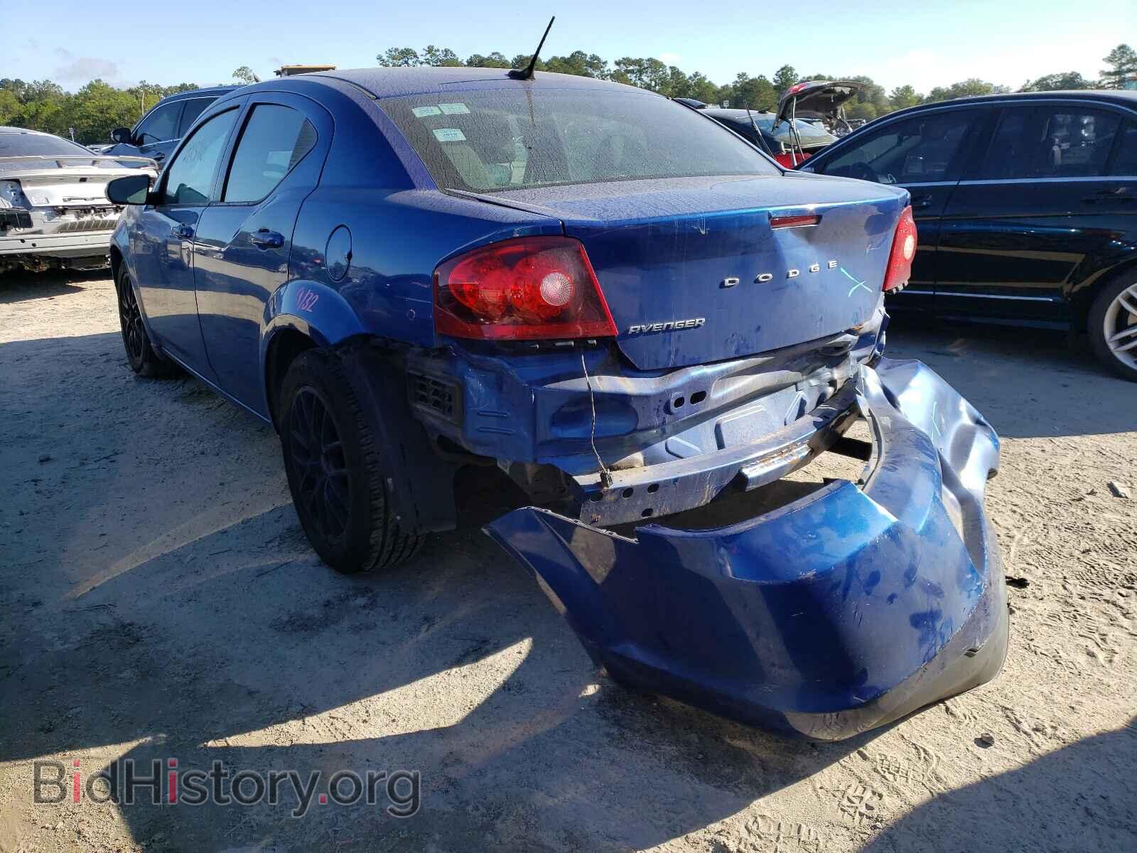2013 DODGE AVENGER - VIN: 1C3CDZAB3DN514637 - Фото 3