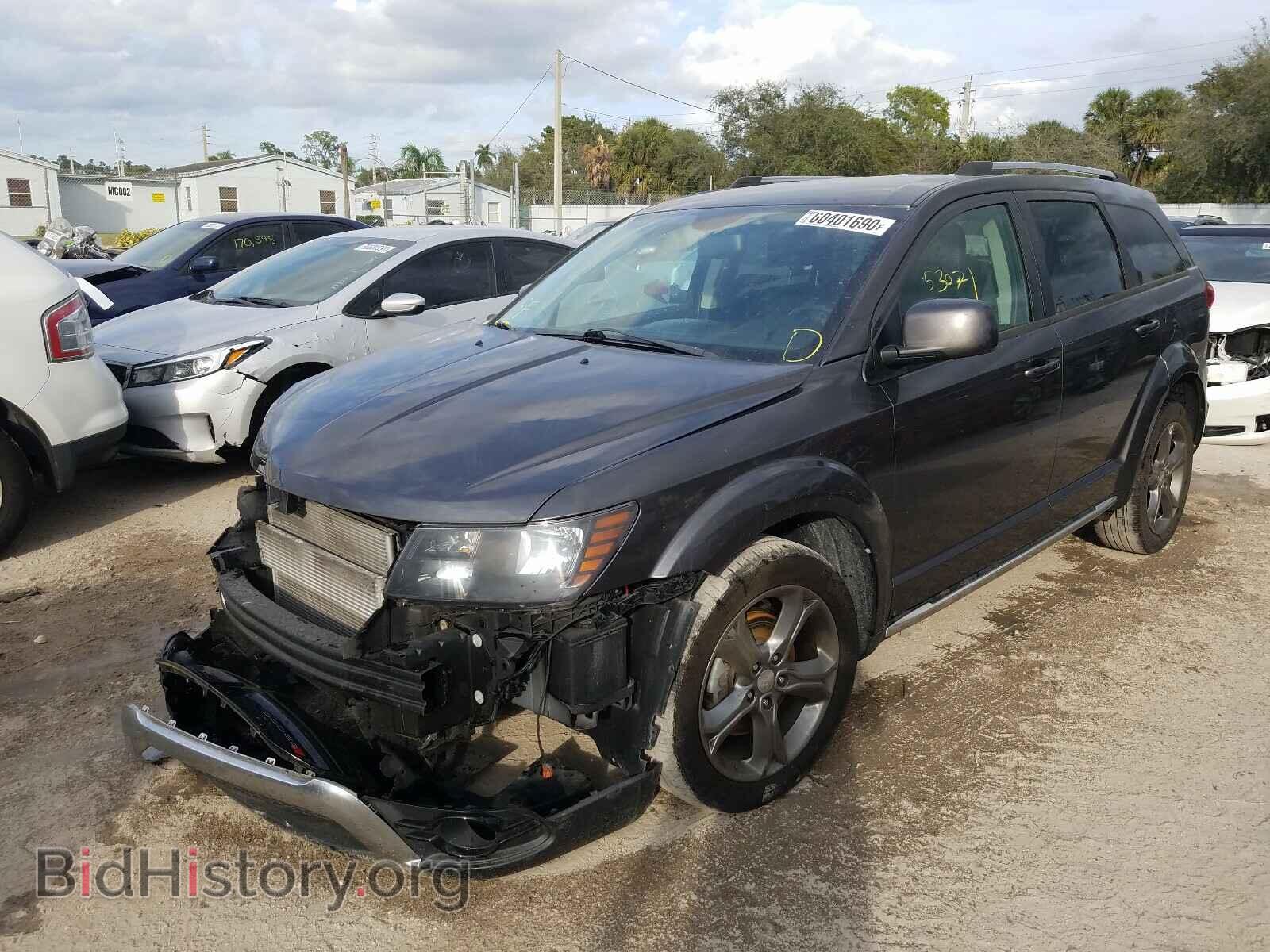 2017 DODGE JOURNEY - VIN: 3C4PDCGG5HT518904 - Фото 2