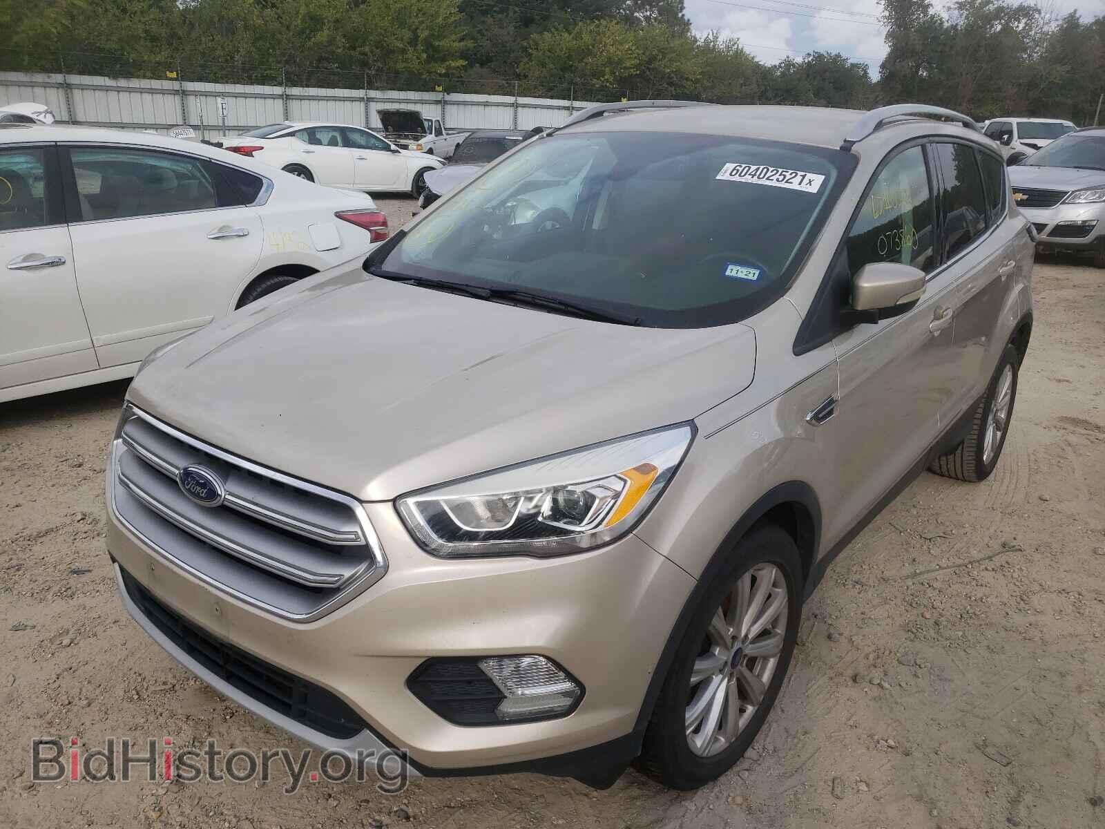 2017 FORD ESCAPE - VIN: 1FMCU0JD1HUD16333 - Фото 2