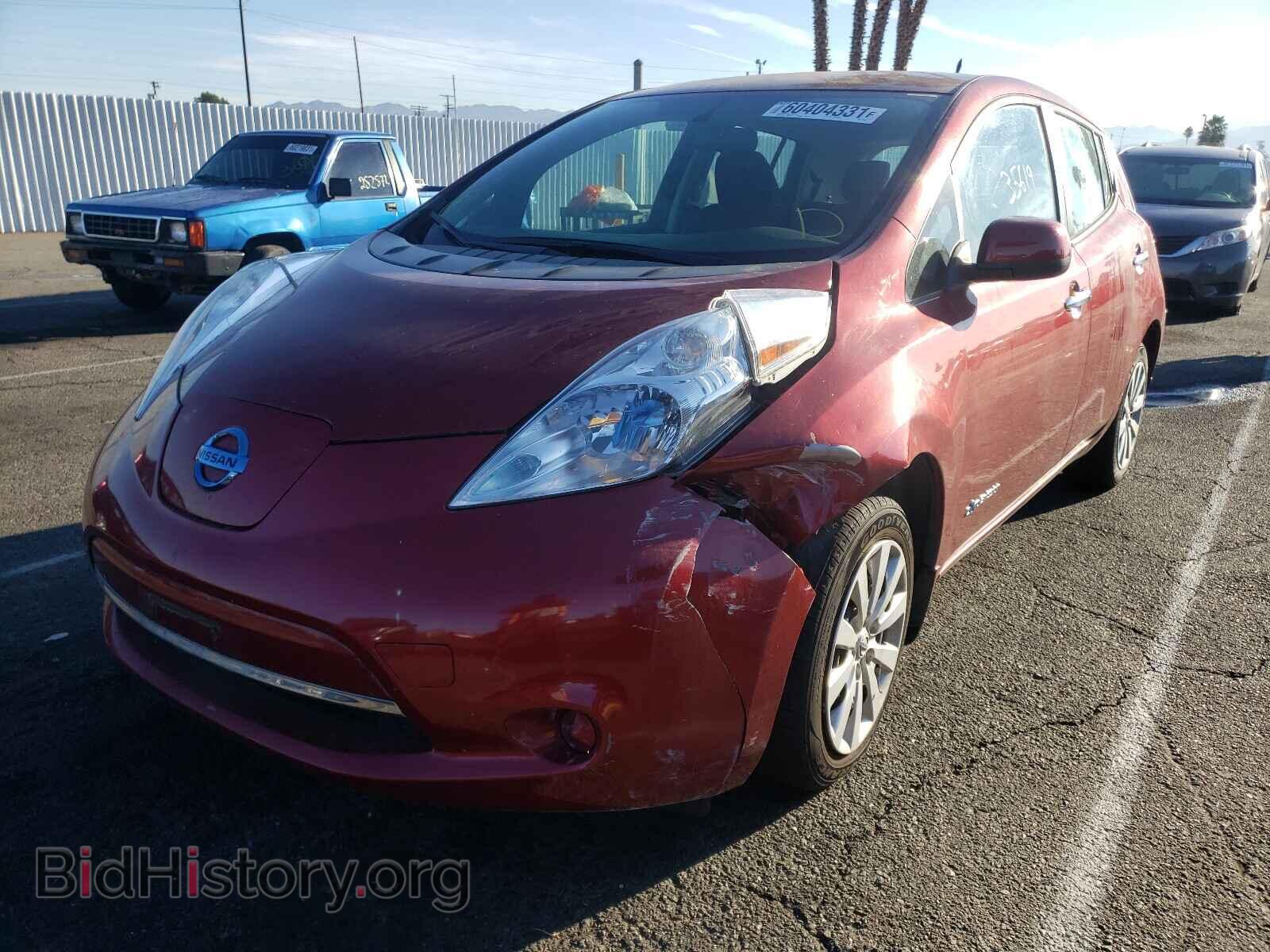 2013 NISSAN LEAF - VIN: 1N4AZ0CP2DC414412 - Фото 2