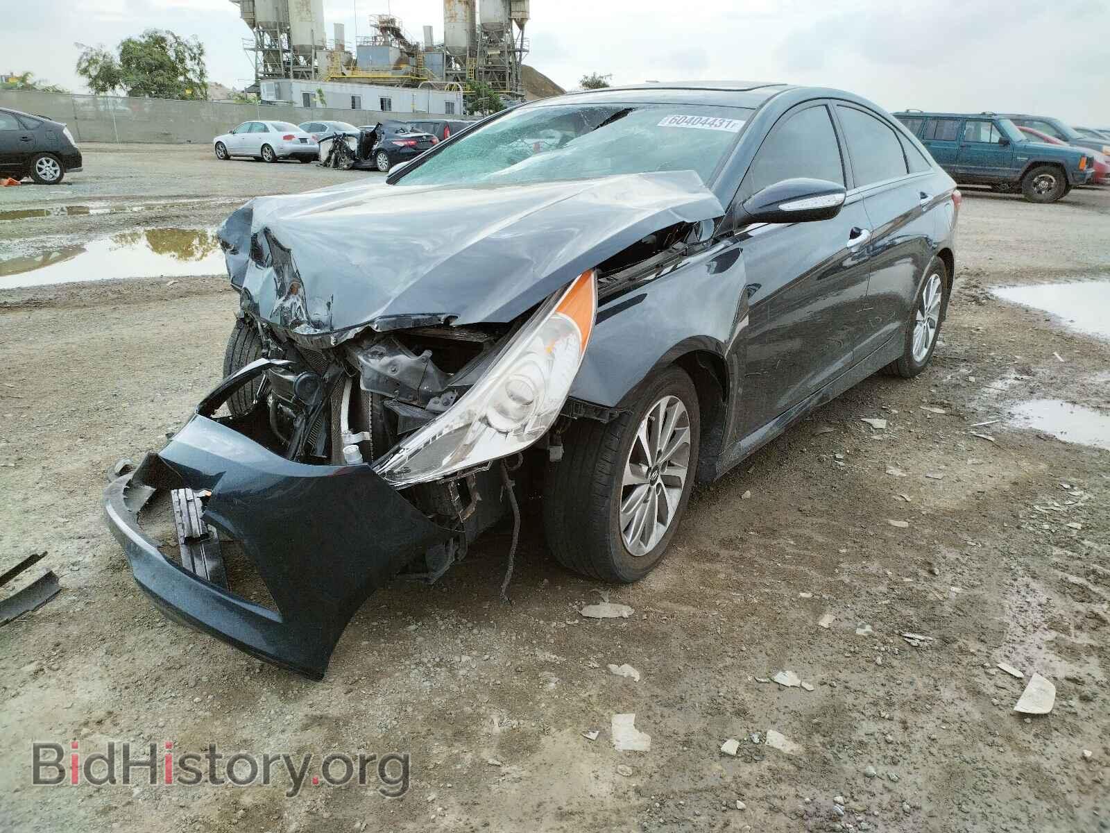2014 HYUNDAI SONATA - VIN: 5NPEC4AC8EH819667 - Фото 2