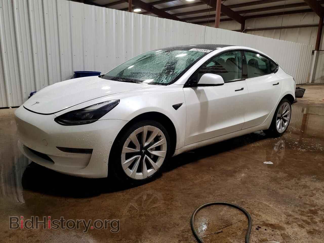 Photo 5YJ3E1EA9NF371138 - TESLA MODEL 3 2022