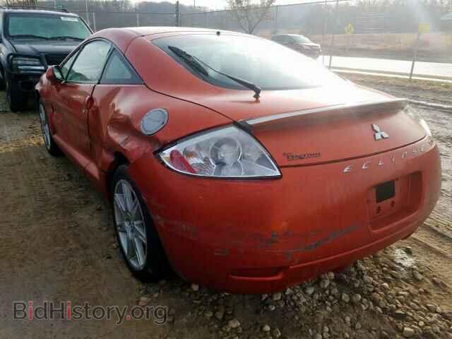 2007 MITSUBISHI ECLIPSE - VIN: 4A3AK34T87E004053 - Фото 3
