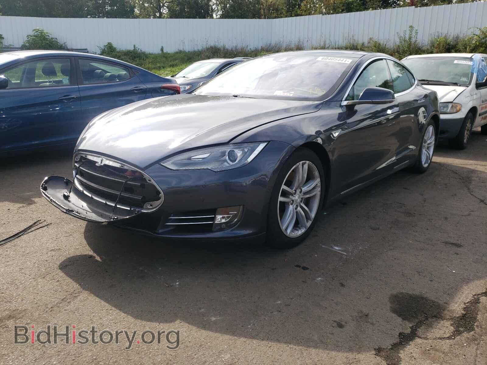 2015 TESLA MODEL S - VIN: 5YJSA1S21FF095365 - Фото 2